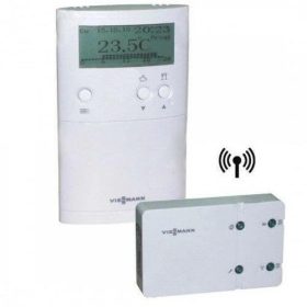   Viessmann Vitotrol 100 UTDB-RF szobatermosztát beépített rádióadóval 